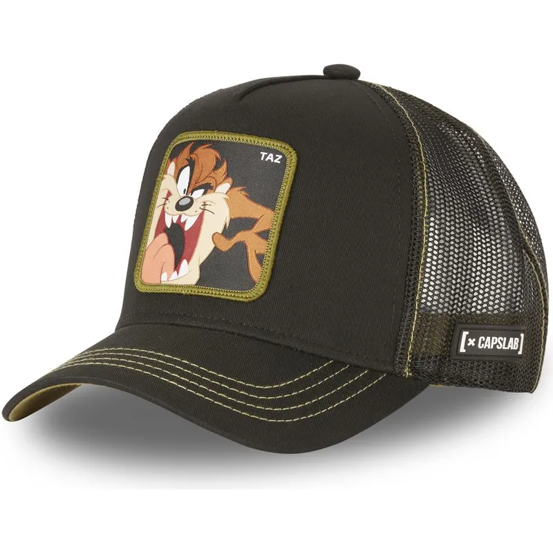 lippikset-kaareva-rekka-ruskea-snapback-tasmanian-piru-looney-tunes-capslab