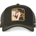 lippikset-kaareva-rekka-ruskea-snapback-tasmanian-piru-looney-tunes-capslab