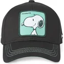 cap-kaareva-black-snapback-snoopy-peanuts-capslab