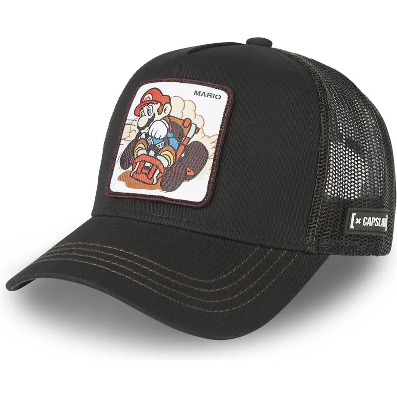 lippikset-kaareva-rekka-musta-snapback-kart-tur1-bros-mario-super-mario-bros-capslab