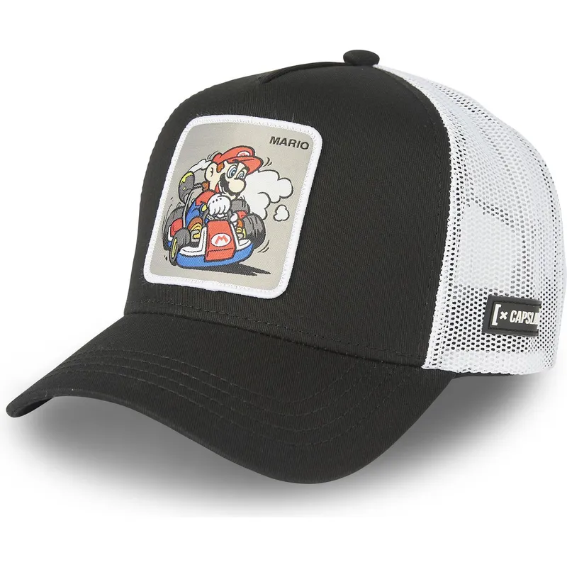 lippikset-kaareva-rekka-musta-snapback-kart-dri2-bros-mario-super-mario-bros-capslab