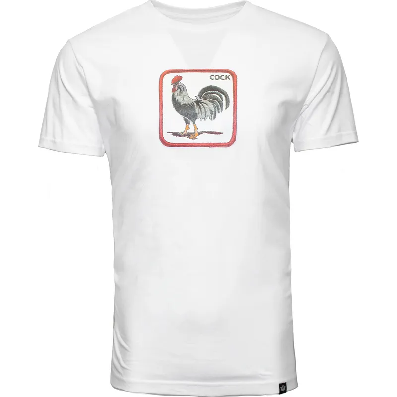 t-paidat-lyhythihainen-valkoinen-cock-coop-the-farm-goorin-bros