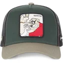 lippikset-kaareva-rekka-vihrea-snapback-bea1-karhukopla-disney-capslab