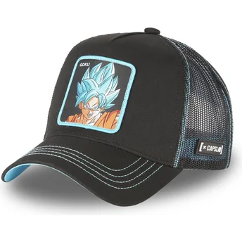 Lippikset kaareva rekka musta snapback Son Goku Dragon Ball Capslab