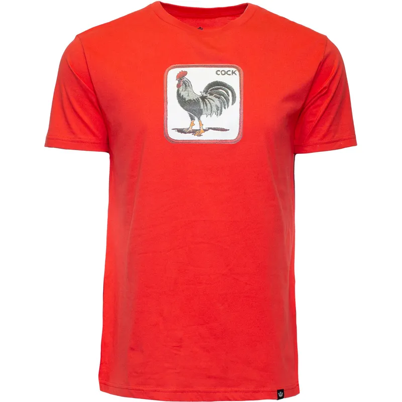 t-paidat-lyhythihainen-punainen-cock-coop-the-farm-goorin-bros
