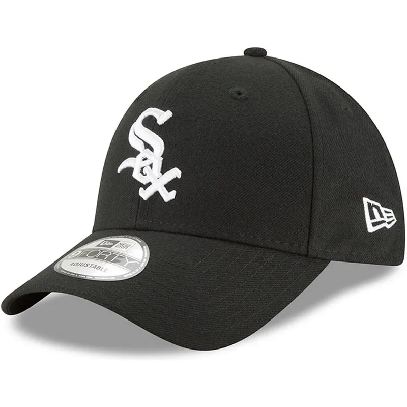 lippikset-kaareva-musta-saadettava-nauha-9forty-the-league-chicago-white-sox-mlb-new-era lippikset-kaareva-musta-saadettava-nauha-9forty-the-league-chicago-white-sox-mlb-new-era