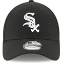 lippikset-kaareva-musta-saadettava-nauha-9forty-the-league-chicago-white-sox-mlb-new-era