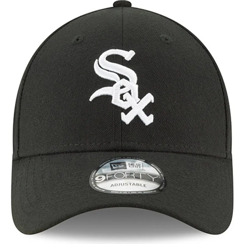 lippikset-kaareva-musta-saadettava-nauha-9forty-the-league-chicago-white-sox-mlb-new-era lippikset-kaareva-musta-saadettava-nauha-9forty-the-league-chicago-white-sox-mlb-new-era
