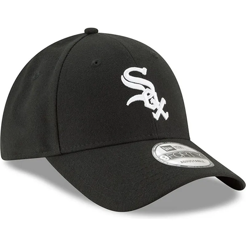 lippikset-kaareva-musta-saadettava-nauha-9forty-the-league-chicago-white-sox-mlb-new-era lippikset-kaareva-musta-saadettava-nauha-9forty-the-league-chicago-white-sox-mlb-new-era