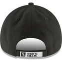 lippikset-kaareva-musta-saadettava-nauha-9forty-the-league-chicago-white-sox-mlb-new-era