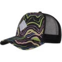 lippikset-kaareva-rekka-musta-snapback-arty-waves-hft-djinns