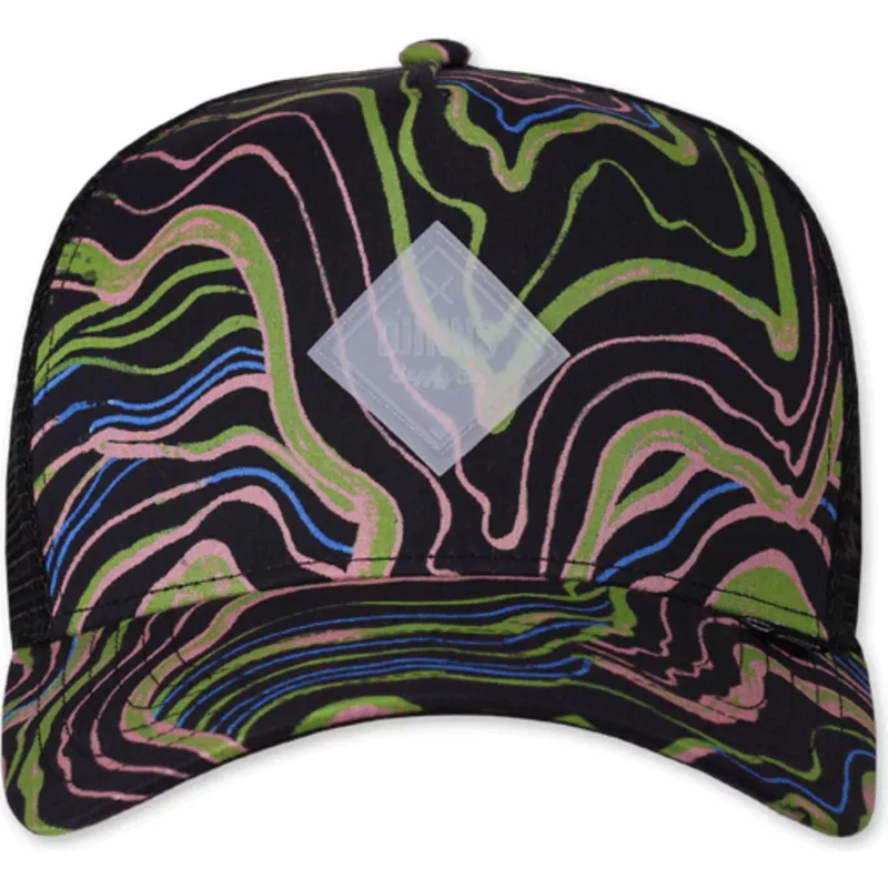 lippikset-kaareva-rekka-musta-snapback-arty-waves-hft-djinns lippikset-kaareva-rekka-musta-snapback-arty-waves-hft-djinns