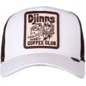 lippikset-kaareva-rekka-valkoinen-snapback-lazy-sunday-coffee-club-hft-djinns