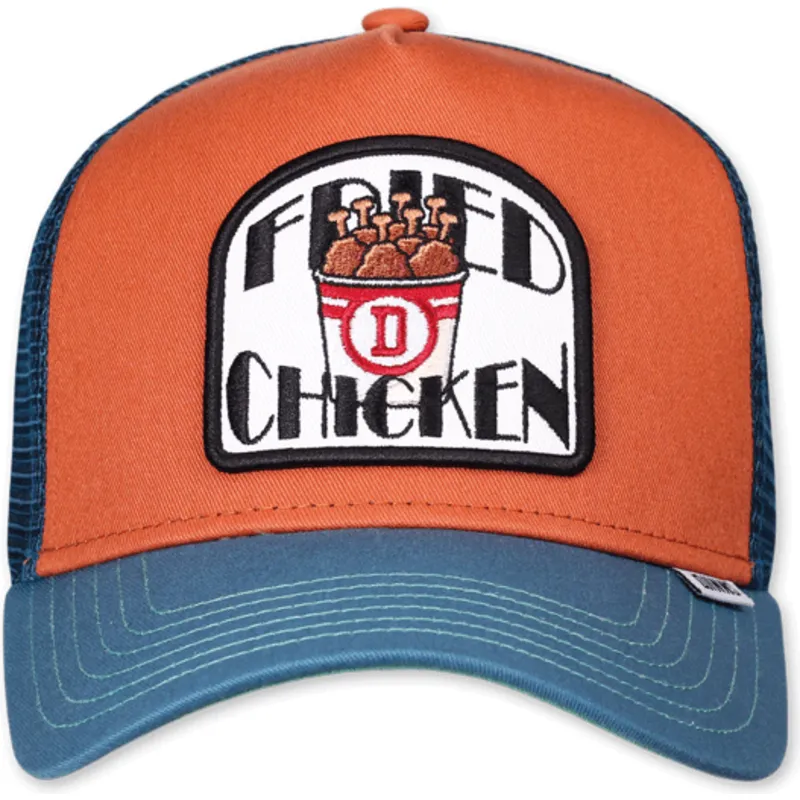 lippikset-kaareva-rekka-ruskea-snapback-fried-chicken-hft-food-djinns