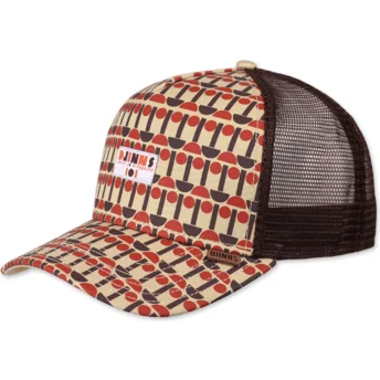 Cap kaareva brown snapback Djinns