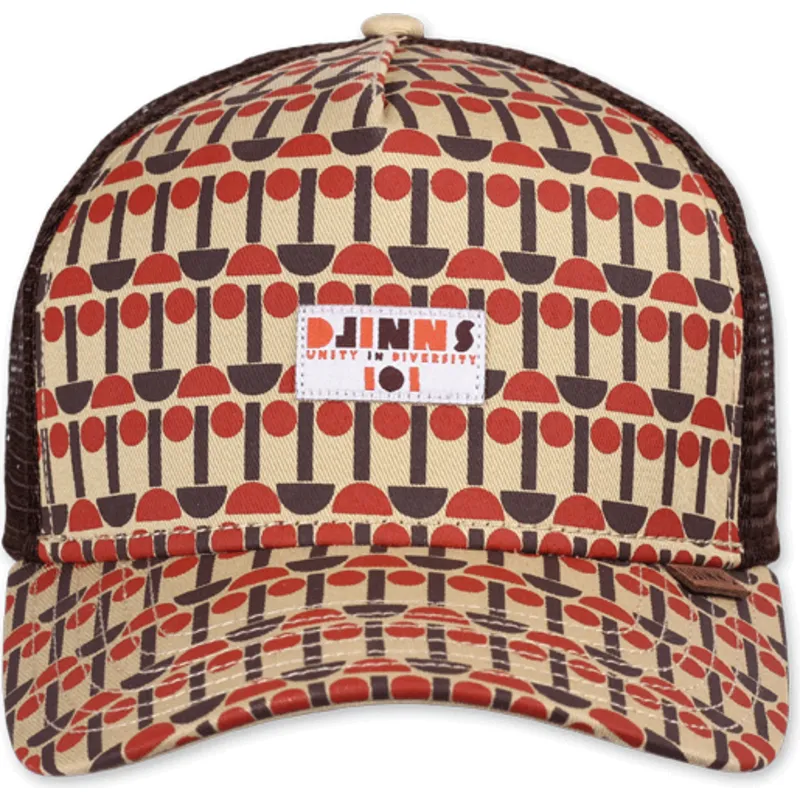 lippikset-kaareva-rekka-ruskea-snapback-unity-in-diversity-hft-ioi-djinns