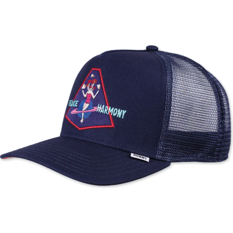 lippikset-kaareva-rekka-laivastonsininen-snapback-peace-harmony-hft-djinns