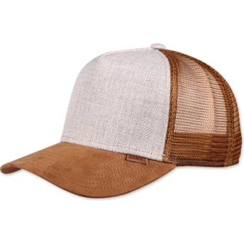 Lippikset kaareva rekka ruskea snapback HFT Suelin Djinns