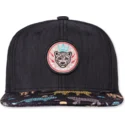 lippikset-littea-musta-snapback-gepard-linen-rev-djinns