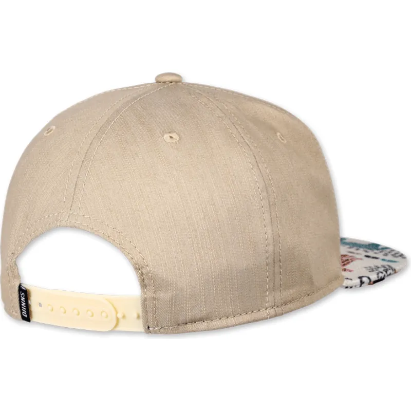 lippikset-littea-beige-snapback-gepard-linen-rev-djinns