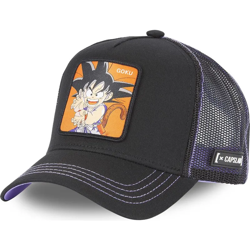 lippikset-kaareva-rekka-musta-snapback-db3-gok1-son-goku-dragon-ball-capslab