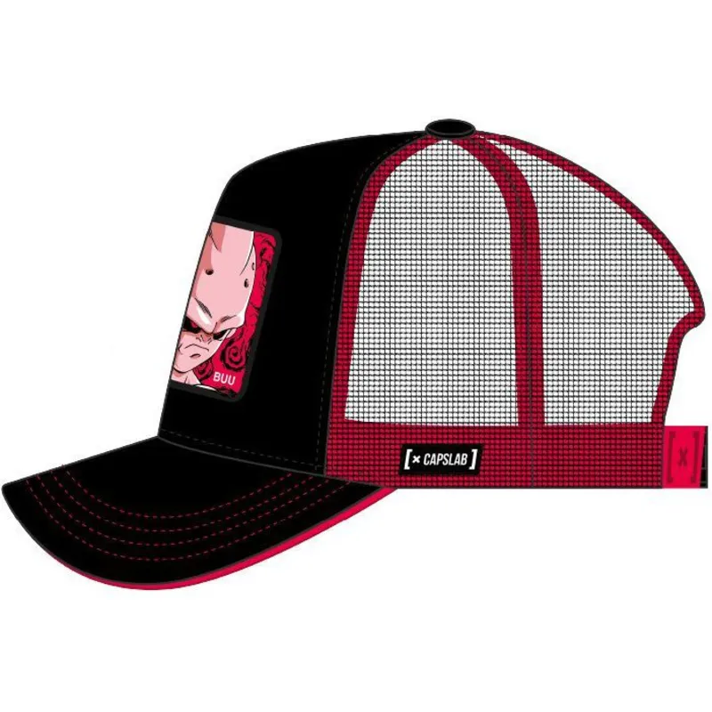 cap-kaareva-black-snapback-kid-buu-dragon-ball-capslab cap-kaareva-black-snapback-kid-buu-dragon-ball-capslab