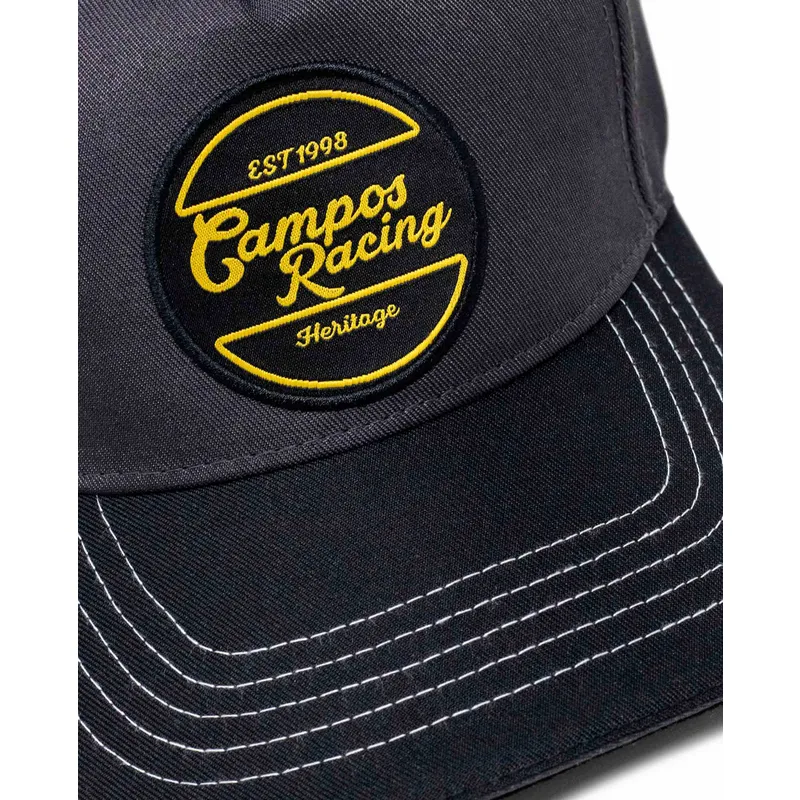 lippikset-kaareva-musta-saadettava-nauha-campos-racing-heritage-kimoa