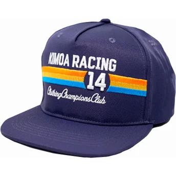Cap litteä navy blue adjustable strap Kimoa