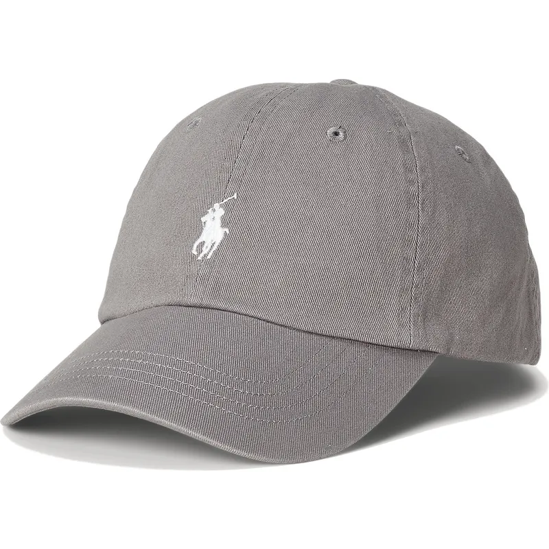 lippikset-kaareva-harmaa-saadettava-nauha-cotton-chino-classic-sport-polo-ralph-lauren lippikset-kaareva-harmaa-saadettava-nauha-cotton-chino-classic-sport-polo-ralph-lauren