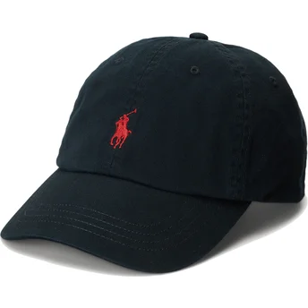 Cap kaareva black adjustable strap Polo Ralph Lauren