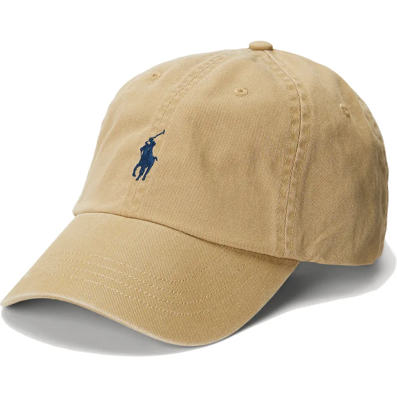 lippikset-kaareva-ruskea-saadettava-nauha-cotton-chino-classic-sport-polo-ralph-lauren