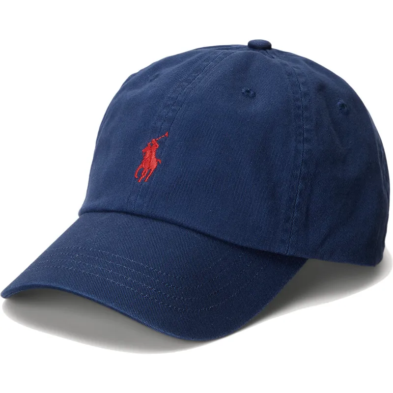 lippikset-kaareva-laivastonsininen-saadettava-nauha-cotton-chino-classic-sport-polo-ralph-lauren