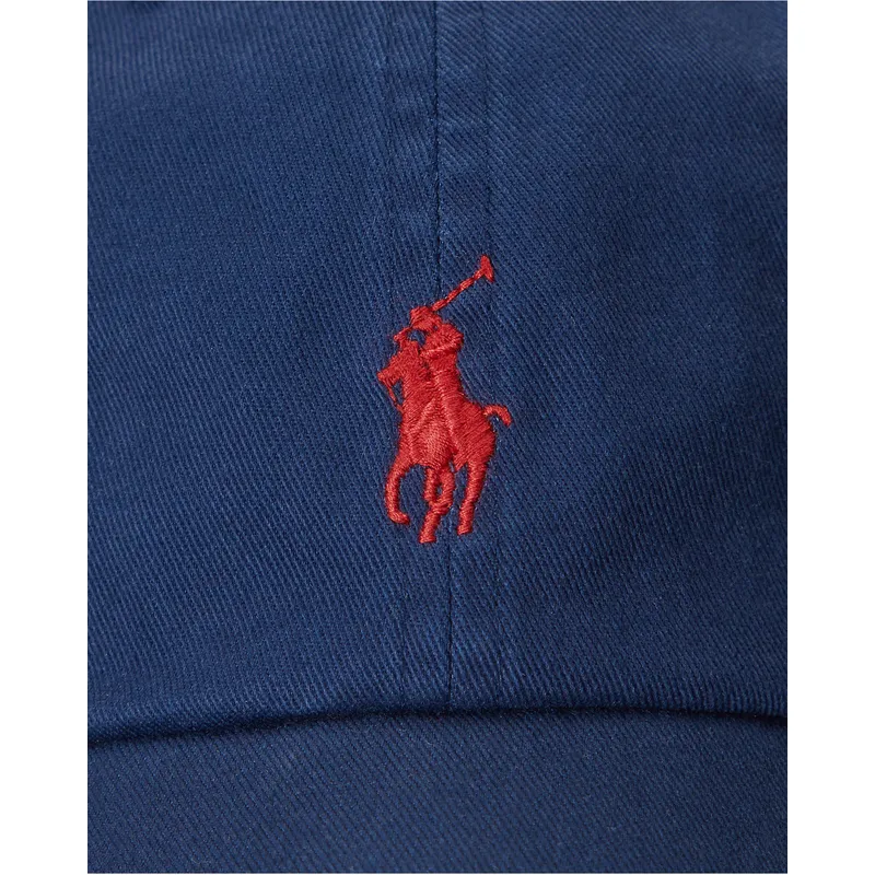 lippikset-kaareva-laivastonsininen-saadettava-nauha-cotton-chino-classic-sport-polo-ralph-lauren