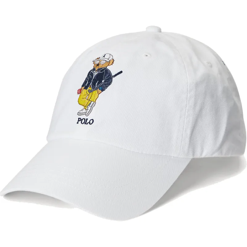 lippikset-kaareva-valkoinen-saadettava-nauha-bear-twill-polo-ralph-lauren