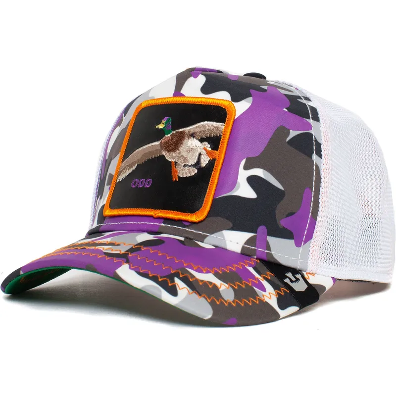 lippikset-kaareva-rekka-maastokuvio-snapback-odd-lil-strange-duck-the-farm-goorin-bros