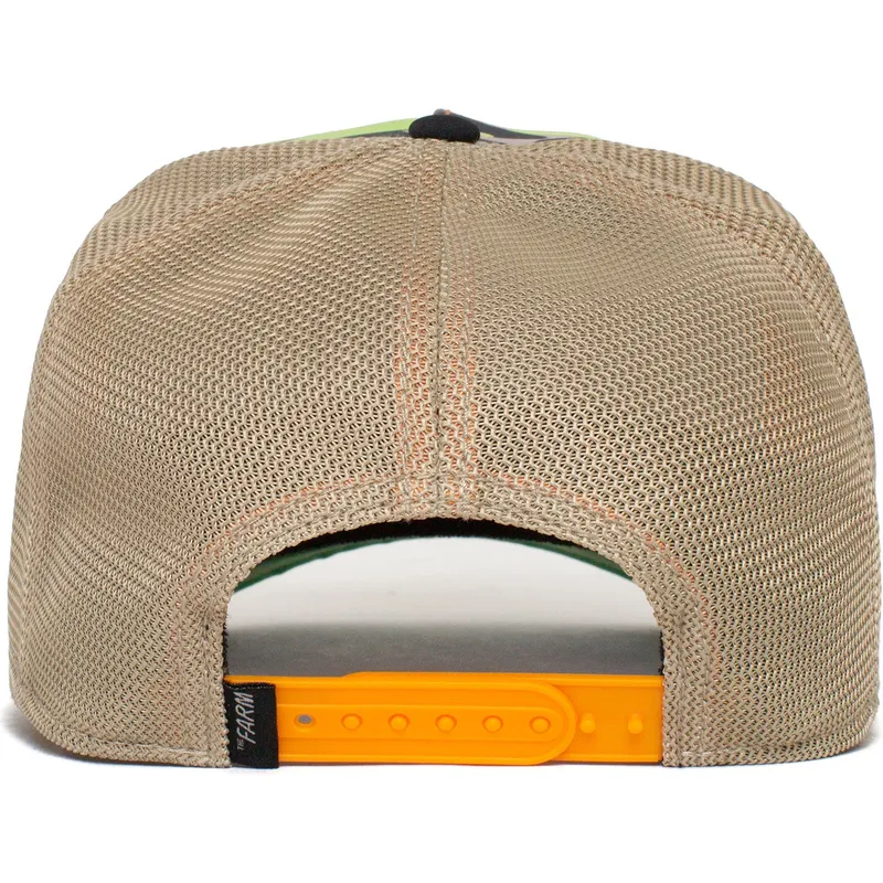 lippikset-kaareva-rekka-maastokuvio-snapback-hunter-el-sorro-dorado-the-farm-goorin-bros