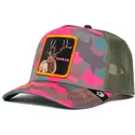 lippikset-kaareva-rekka-maastokuvio-snapback-rosa-game-on-elk-season-dreams-the-farm-goorin-bros