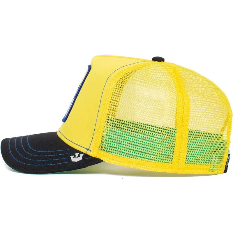 lippikset-kaareva-rekka-keltainen-snapback-loyal-doggy-trip-the-farm-goorin-bros