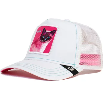 lippikset-kaareva-rekka-valkoinen-snapback-cool-kitty-trip-the-farm-goorin-bros