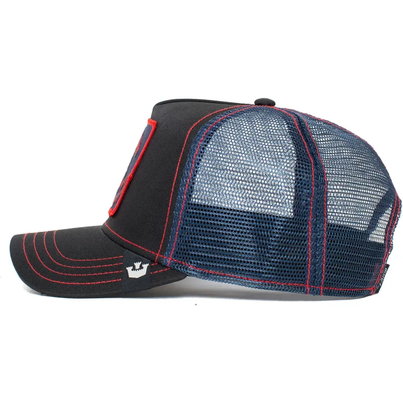 lippikset-kaareva-rekka-musta-snapback-stallion-trip-the-farm-goorin-bros