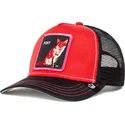 lippikset-kaareva-rekka-punainen-snapback-foxy-trip-the-farm-goorin-bros