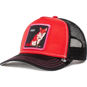 lippikset-kaareva-rekka-punainen-snapback-foxy-trip-the-farm-goorin-bros