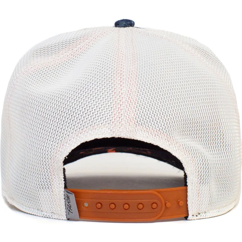 lippikset-kaareva-rekka-oranssi-snapback-majestic-monarchy-of-roses-the-farm-goorin-bros