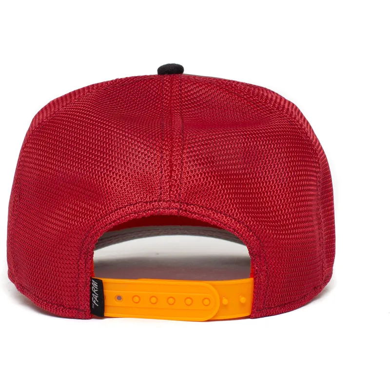 lippikset-kaareva-rekka-punainen-snapback-prickly-dust-devil-the-farm-goorin-bros lippikset-kaareva-rekka-punainen-snapback-prickly-dust-devil-the-farm-goorin-bros