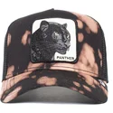 lippikset-kaareva-rekka-musta-snapback-acid-panther-the-farm-goorin-bros