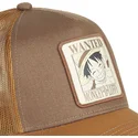 lippikset-kaareva-rekka-ruskea-snapback-wanted-dead-or-alive-wan2-monkey-d-luffy-one-piece-capslab