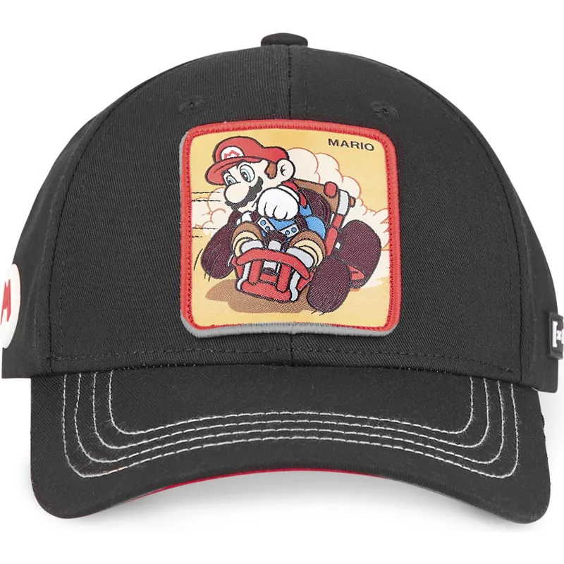 lippikset-kaareva-musta-saadettava-nauha-casb-cu1-bros-mario-super-mario-bros-capslab lippikset-kaareva-musta-saadettava-nauha-casb-cu1-bros-mario-super-mario-bros-capslab