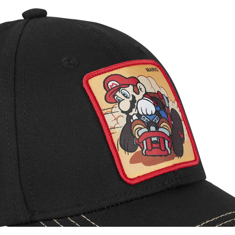 lippikset-kaareva-musta-saadettava-nauha-casb-cu1-bros-mario-super-mario-bros-capslab lippikset-kaareva-musta-saadettava-nauha-casb-cu1-bros-mario-super-mario-bros-capslab