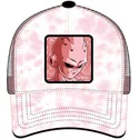lippikset-kaareva-rekka-vaaleanpunainen-snapback-kid3-kid-buu-dragon-ball-capslab