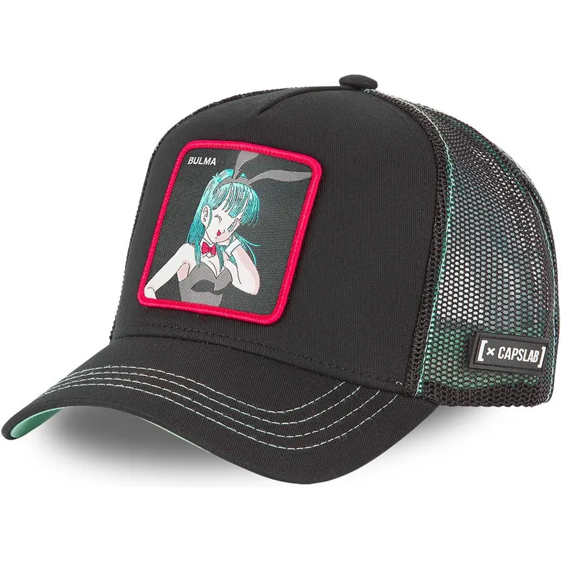 lippikset-kaareva-rekka-musta-snapback-db3-bul1-bulma-dragon-ball-capslab